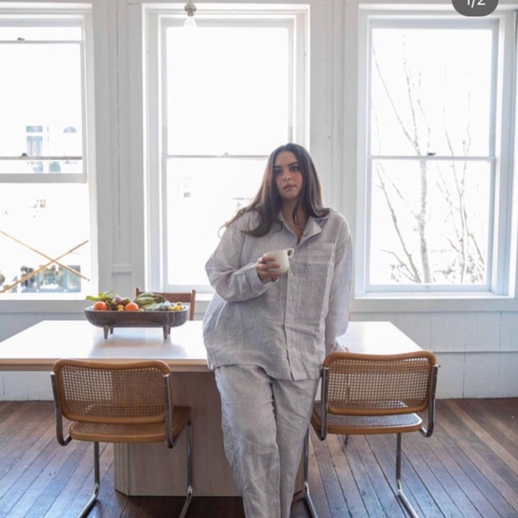 Seek Shelter pajama set stripe XS-M - Picture 2 of 2